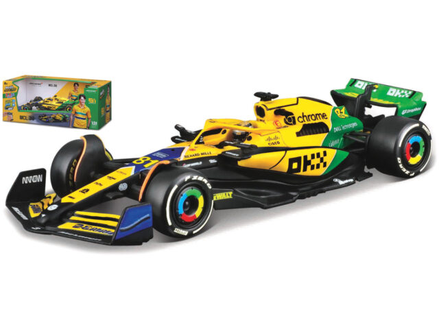 Mclaren MCL 38 #81 OSCAR PIASTRI 2nd MONACO GP - SENNA LIVERY 2024 2.4 Ghz Radio Controle