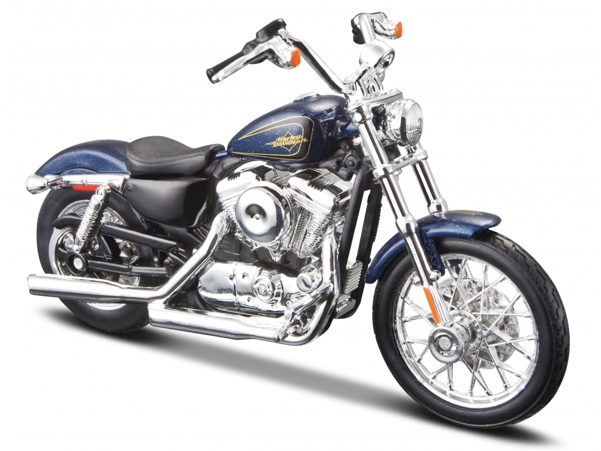 Harley-davidson 2012 Xl 1200v Seventy-two 1:18 blauw metalic