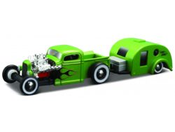 CHEVROLET PICK UP 1936+TRAVELER TRAILER TOW&GO